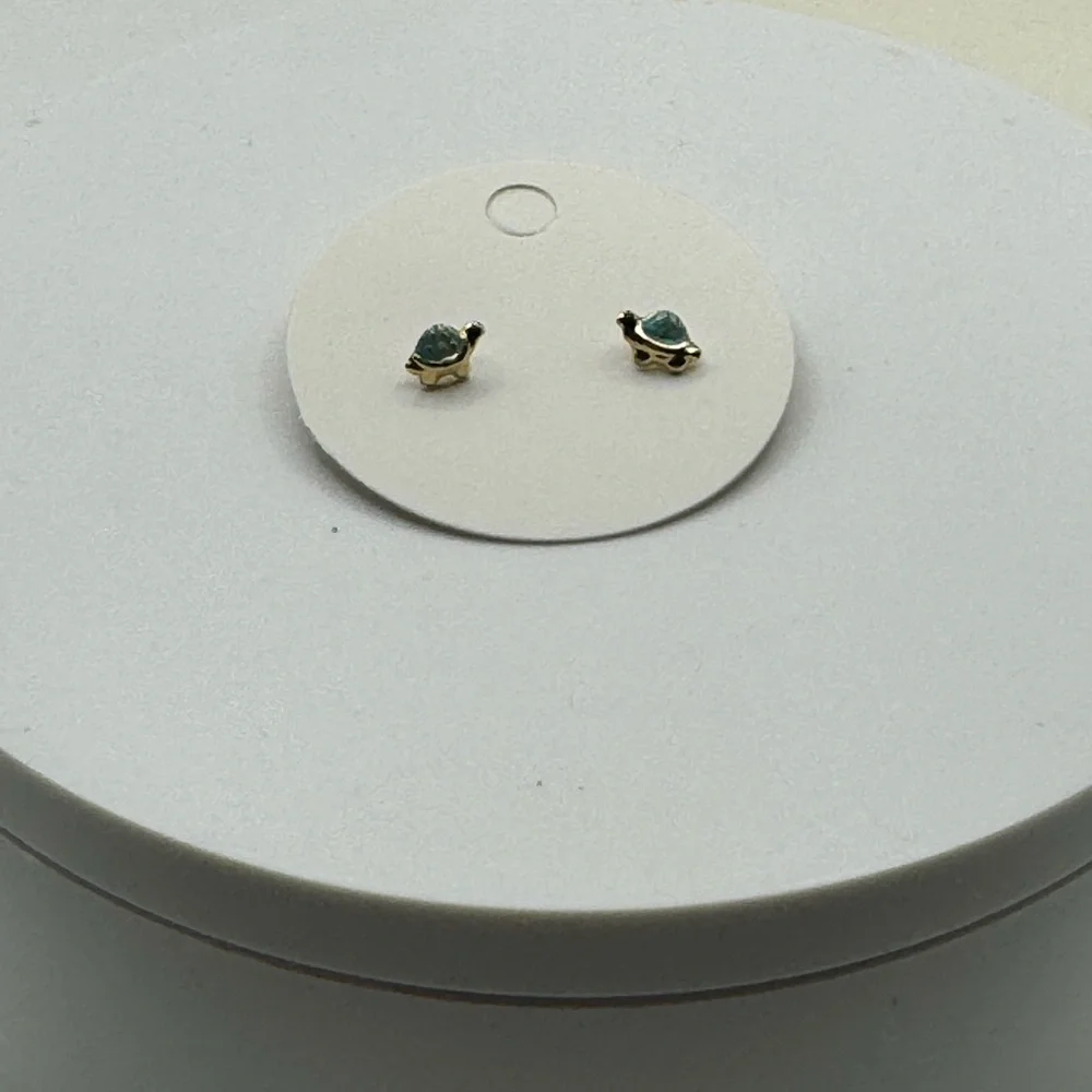 14Kt Gold Plated‎ Turtle Earrings